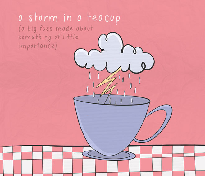 a storm in a teacup