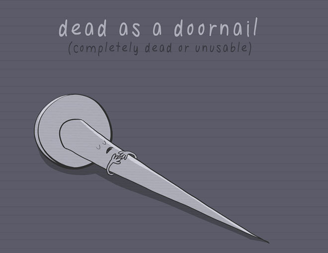as dead as a doornai